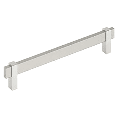 7-9/16" Mulino Cabinet Pull, Satin Nickel/Polished Chrome Main - Image