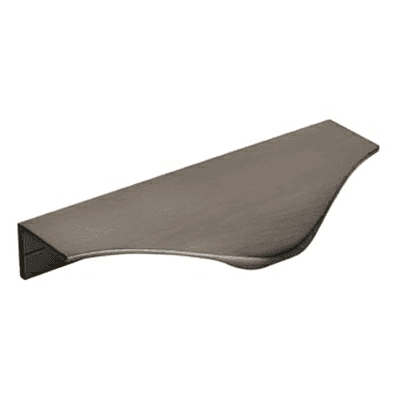 4-3/16" Aloft Edge Pull, Black Chrome Main - Image