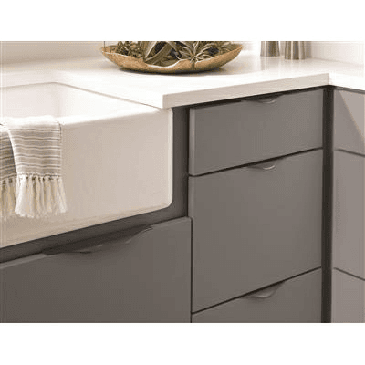 6-9/16" Aloft Edge Pull, Satin Nickel Alt 4 - Image