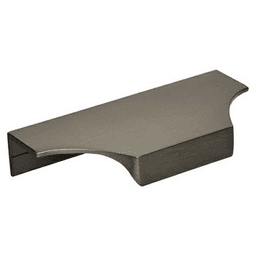 4-3/16" Extent Edge Pull, Black Chrome Main - Image