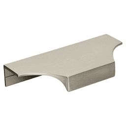4-3/16" Extent Edge Pull, Satin Nickel Main - Image