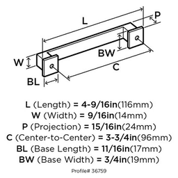 High Quality Appoint Handle Pull