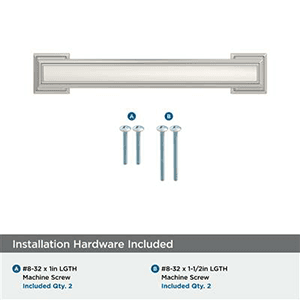 3-3/4" Appoint Cabinet Pull, Polished Nickel Alt 1 - Image