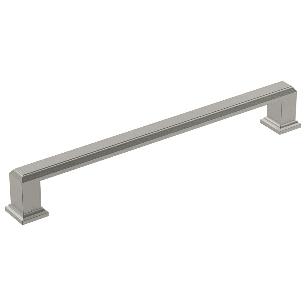 Amerock 192mm Appoint Handle Pull Satin Nickel - Front View