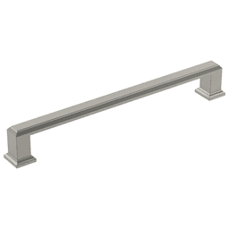 Amerock 192mm Appoint Handle Pull Satin Nickel - Front View