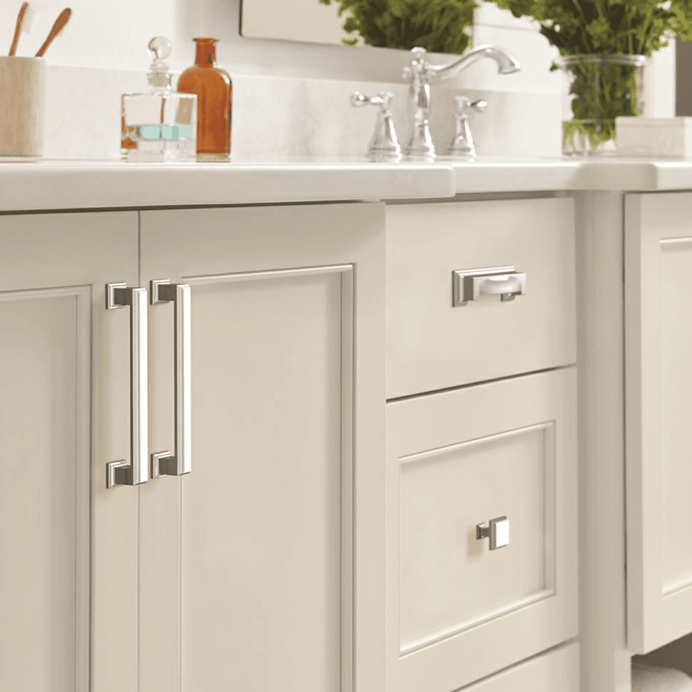 High Quality Satin Nickel Cup Pull from Amerock Appoint Collection