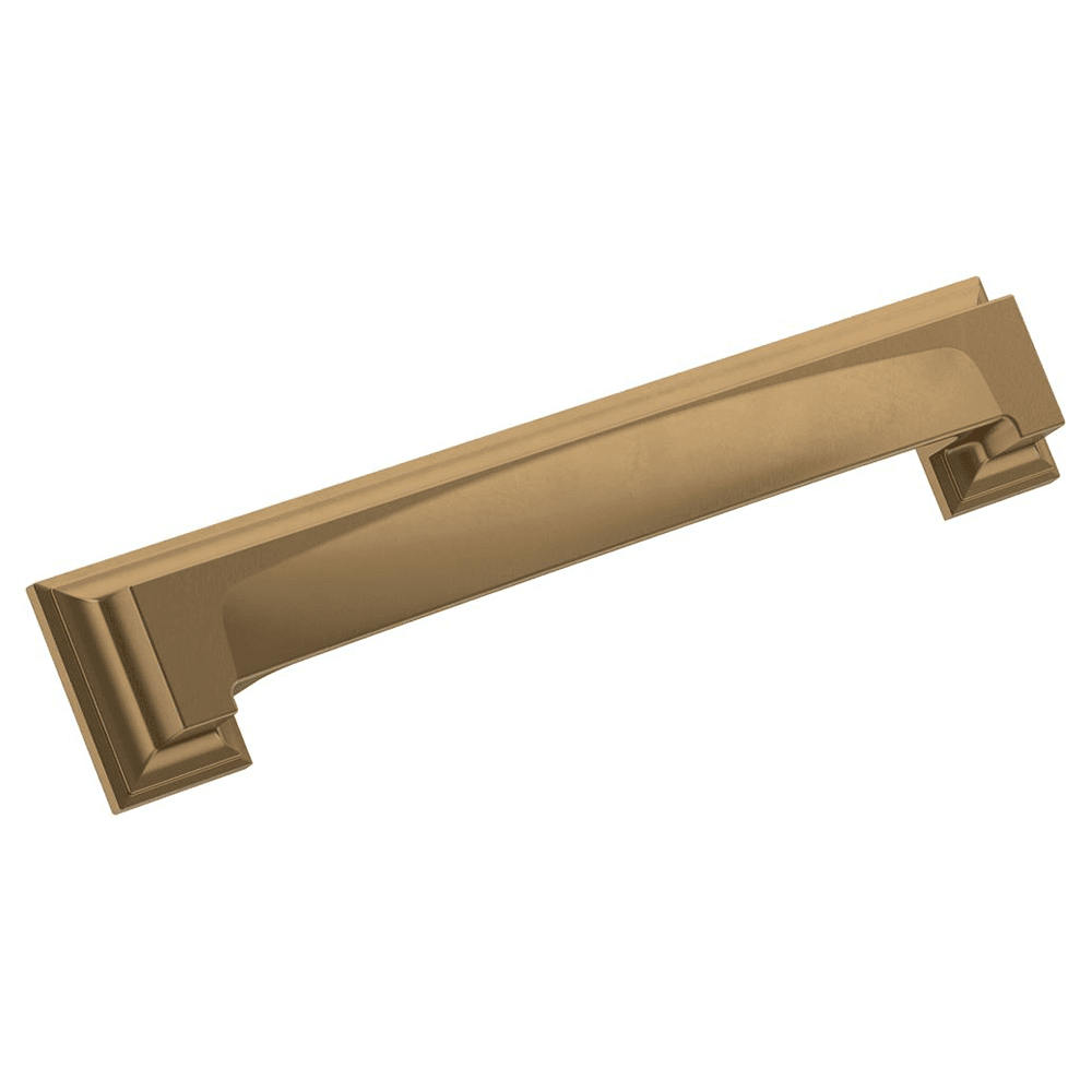5-1/16" and 6-5/16" center-to-center cup pull from Allison by Amerock in Champagne Bronze