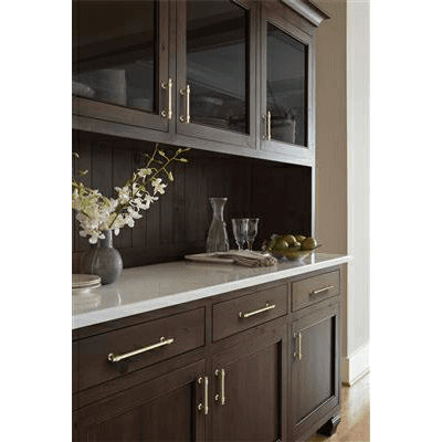 96mm Winsome Bar Pull, Golden Champagne Alt 2 - Image