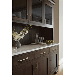 96mm Winsome Bar Pull, Golden Champagne Alt 2 - Image