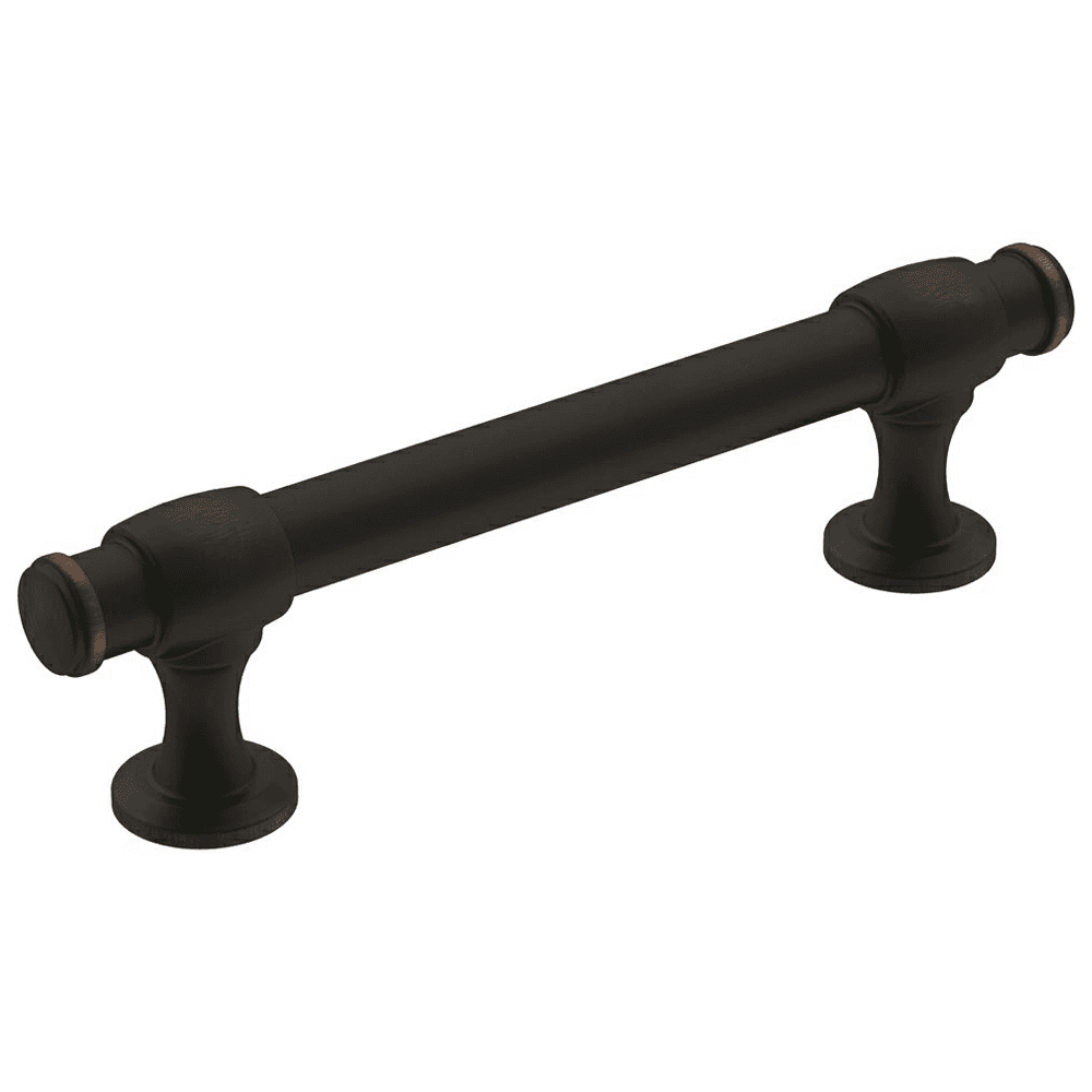 Amerock Winsome 96mm Bar Pull in Oil-Rubbed Bronze on Bathroom Vanity