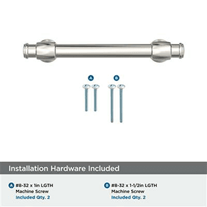 3-3/4" Winsome Cabinet Pull, Polished Nickel Alt 2 - Image