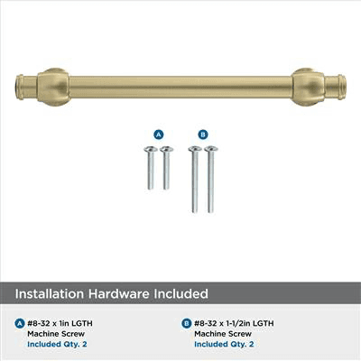 128mm Winsome Bar Pull, Golden Champagne Alt 4 - Image