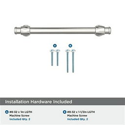 5-1/16" Winsome Cabinet Pull, Polished Nickel Alt 2 - Image