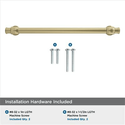 192mm Winsome Bar Pull, Golden Champagne Alt 2 - Image