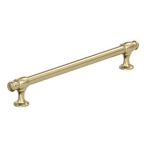 192mm Winsome Bar Pull, Golden Champagne Main - Image