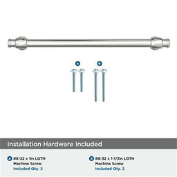 7-9/16" Winsome Cabinet Pull, Polished Nickel Alt 2 - Image
