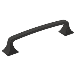 Amerock Ville Handle Pull in Matte Black - 128mm center-to-center