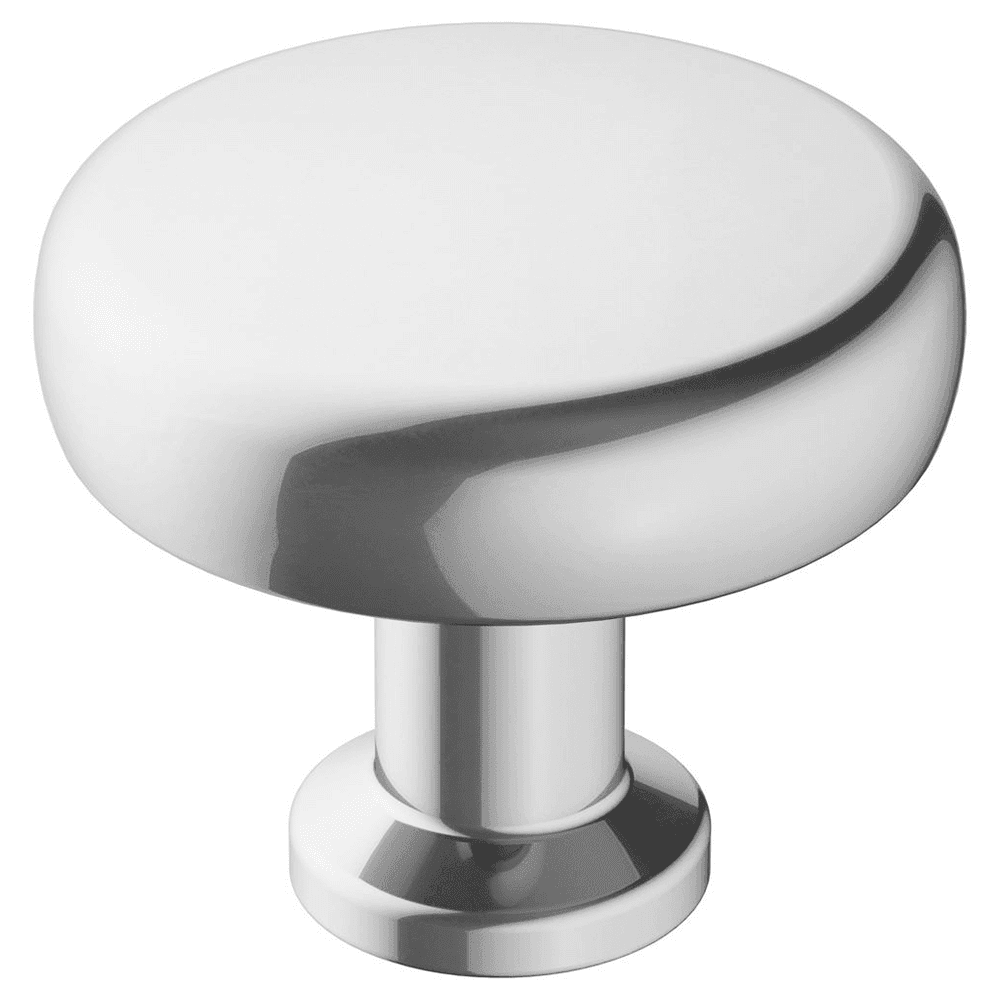 1-1/4" Diameter Polished Chrome Knob from Amerock Factor Collection