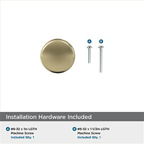 1-1/4" Factor Cabinet Knob, Golden Champagne Alt 3 - Image