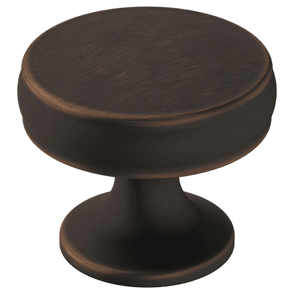 Amerock Renown 1-1/4" Mushroom Knob in Oil-Rubbed Bronze Finish on Bathroom Vanity