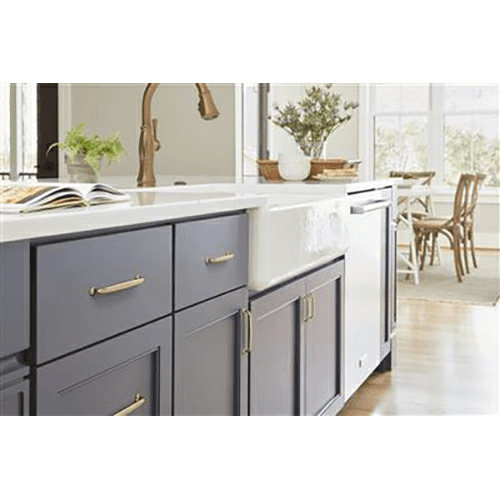 3-3/4" Renown Cabinet Pull, Golden Champagne Alt 1 - Image