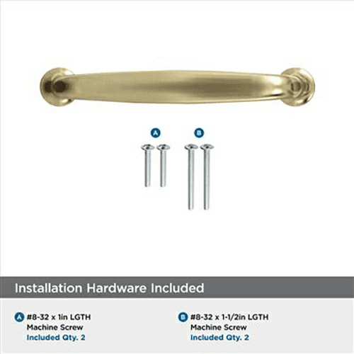 3-3/4" Renown Cabinet Pull, Golden Champagne Alt 4 - Image