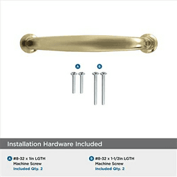 3-3/4" Renown Cabinet Pull, Golden Champagne Alt 4 - Image