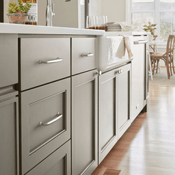 Elegant Renown Cabinet Pull in Champagne Bronze