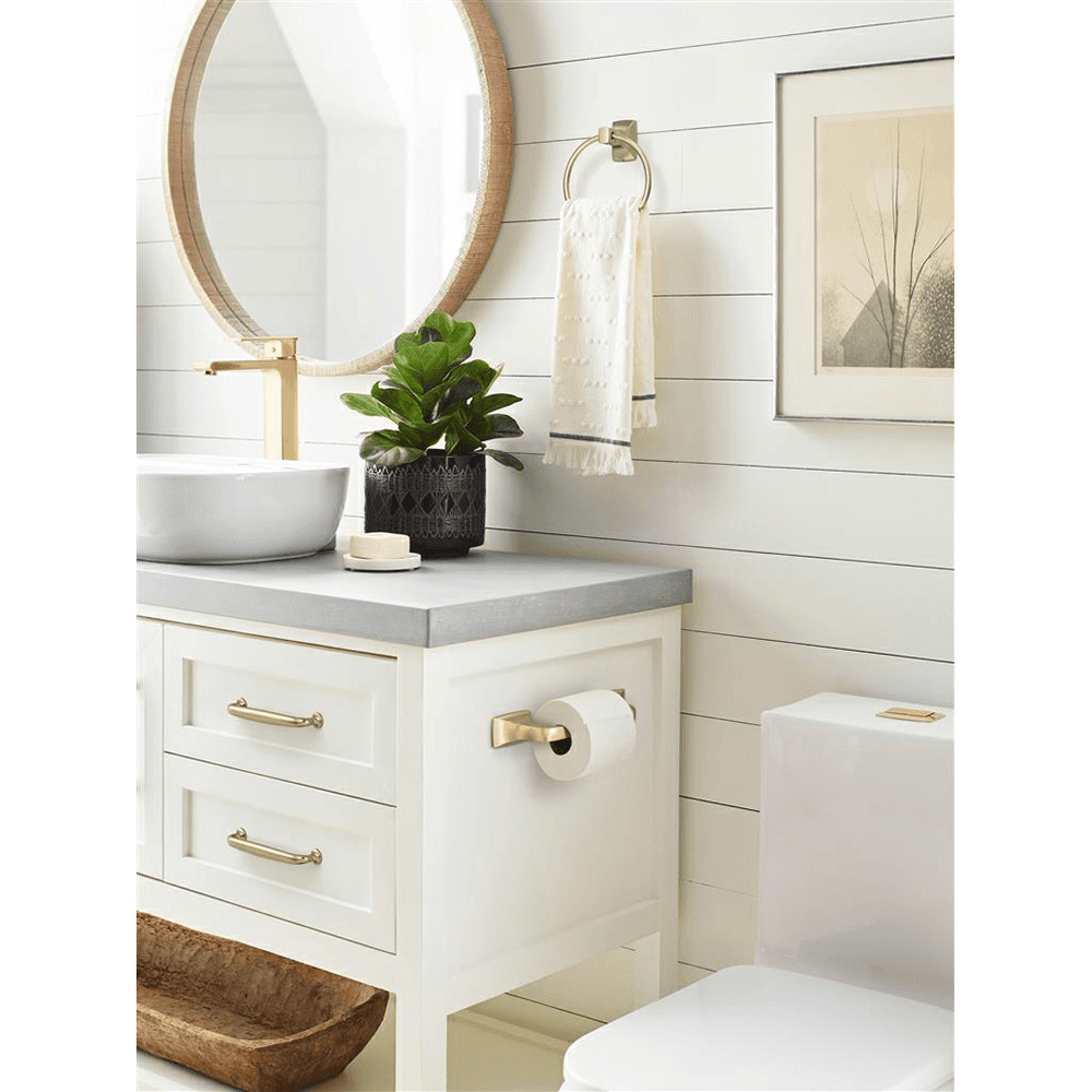5-1/16" Renown Cabinet Pull, Golden Champagne Alt 1 - Image