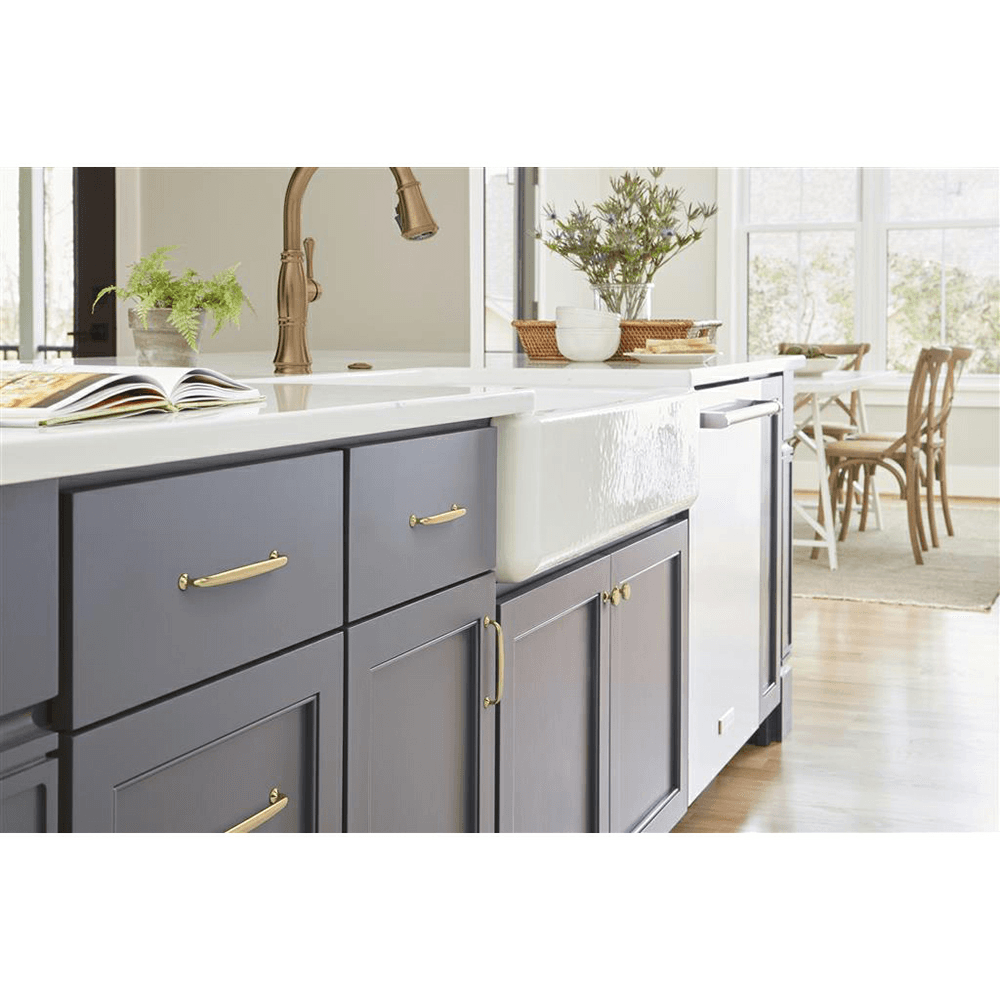 5-1/16" Renown Cabinet Pull, Golden Champagne Alt 2 - Image