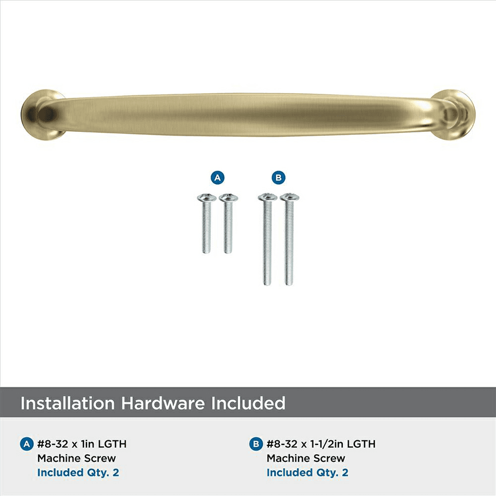 5-1/16" Renown Cabinet Pull, Golden Champagne Alt 4 - Image