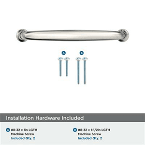 5-1/16" Renown Cabinet Pull, Polished Nickel Alt 2 - Image