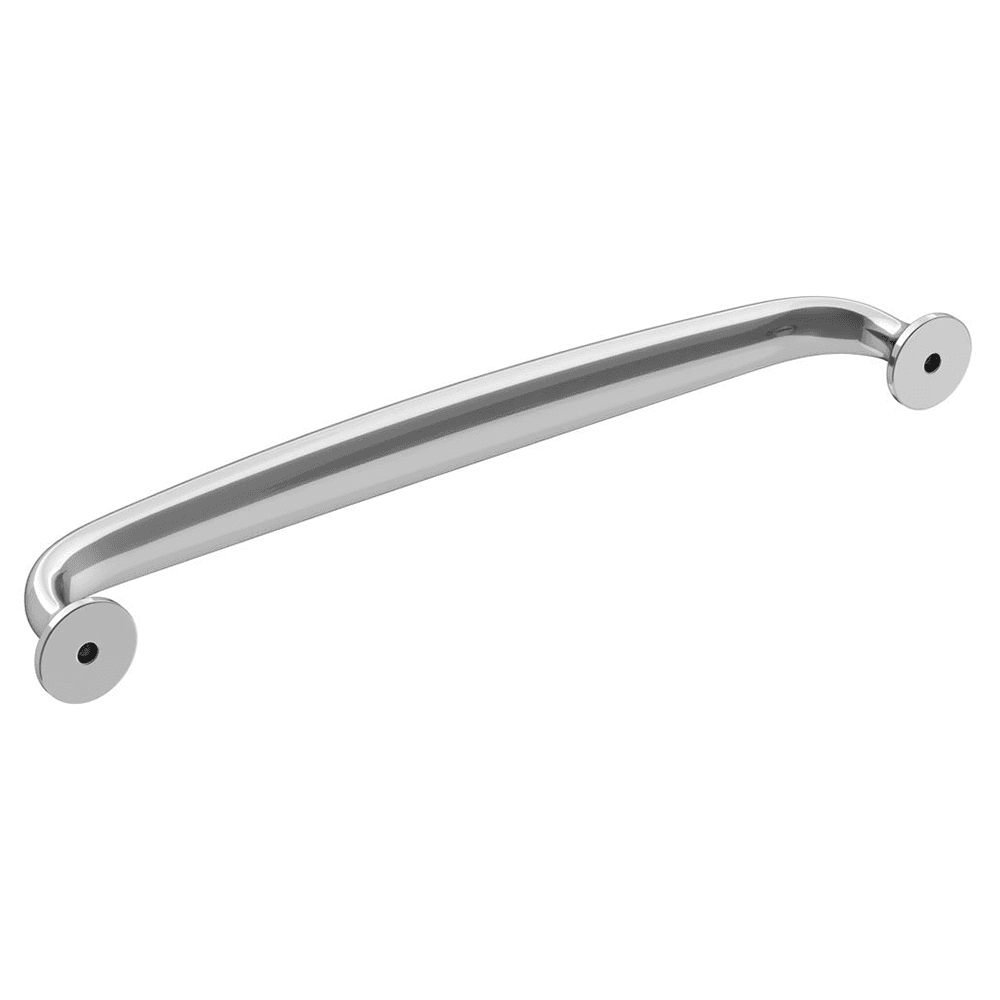 Amerock Renown Cabinet Pull, Polished Chrome, back view