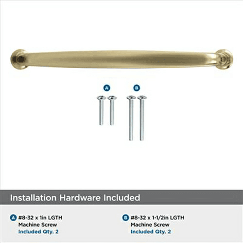 6-5/16" Renown Cabinet Pull, Golden Champagne Alt 4 - Image