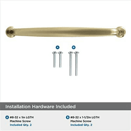 6-5/16" Renown Cabinet Pull, Golden Champagne Alt 4 - Image