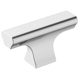 Durable 2" T-Knob from Amerock's Status Collection in Polished Chrome