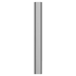 Amerock Status cabinet pull with streamlined surfaces and polished chrome finish.