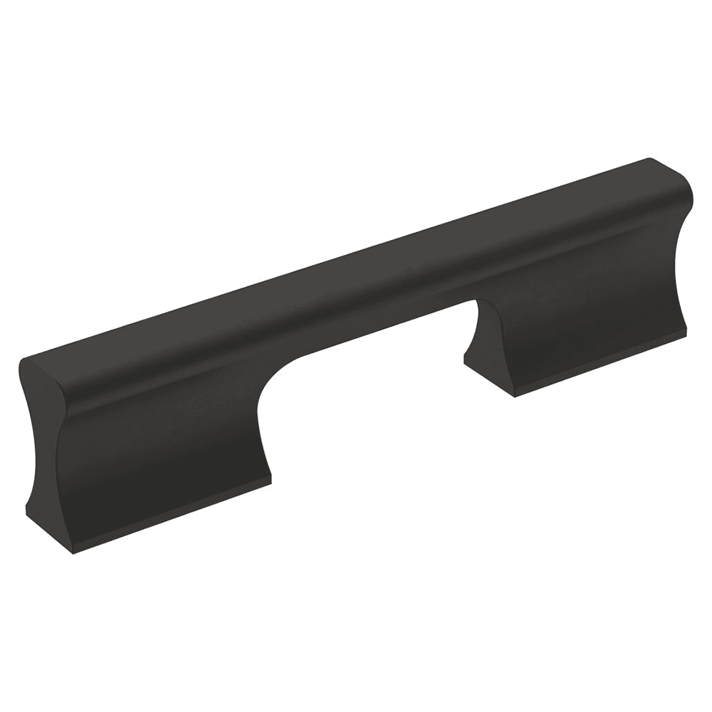 Amerock 96mm Status Cabinet Pull in Matte Black