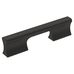 Amerock 96mm Status Cabinet Pull in Matte Black