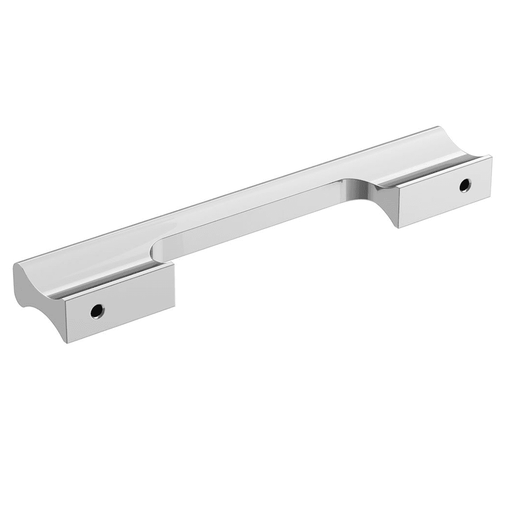 Amerock Matte Black Cabinet Pull - 128mm Status Collection