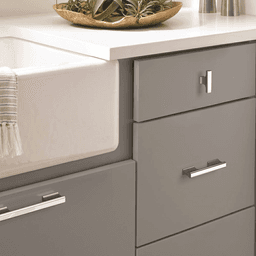 Amerock Status Collection - 5-1/16 in Cabinet Pull, Matte Black