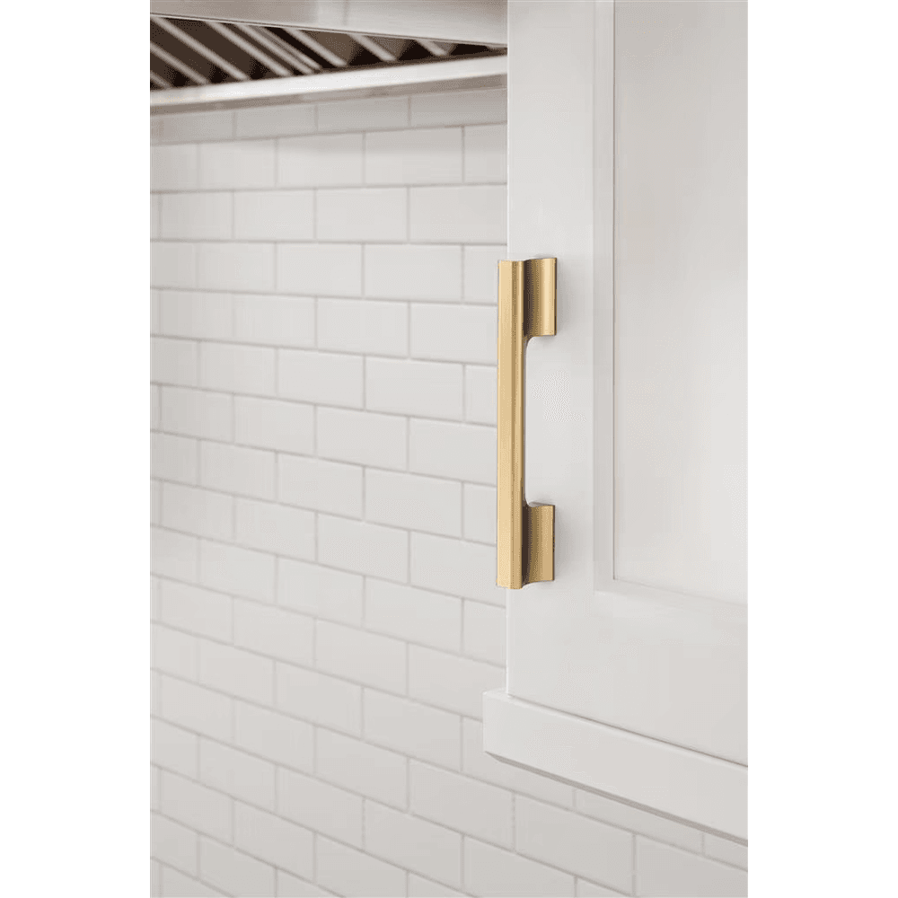 128mm Status Cabinet Pull, Champagne Bronze Alt 3 - Image