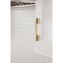 128mm Status Cabinet Pull, Champagne Bronze Alt 3 - Image