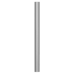 Close-up of Amerock Status Cabinet Pull in Polished Chrome with subtle yet high-class beauty.