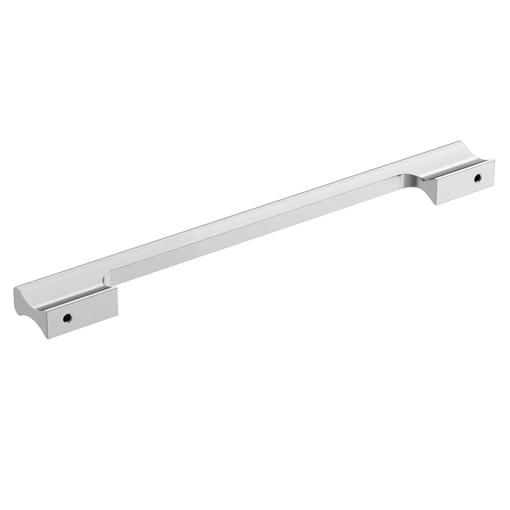Allison by Amerock Status 224mm Satin Nickel Cabinet Pull with Gentle Contours and Streamlined Surfaces