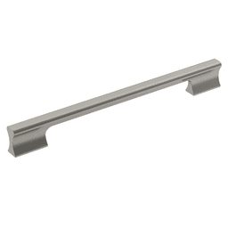 224mm Center-to-Center Satin Nickel Cabinet Pull from Amerock Status Collection