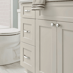 Gently Bowed 96mm Cabinet Pull in Champagne Bronze