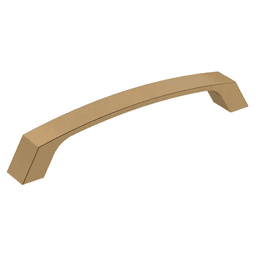 Amerock's Champagne Bronze Pull with 5-1/16 in center-to-center measurement