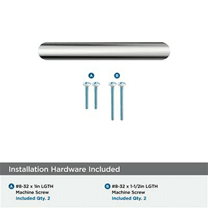 3" Revolve Cabinet Pull, Satin Nickel Alt 2 - Image