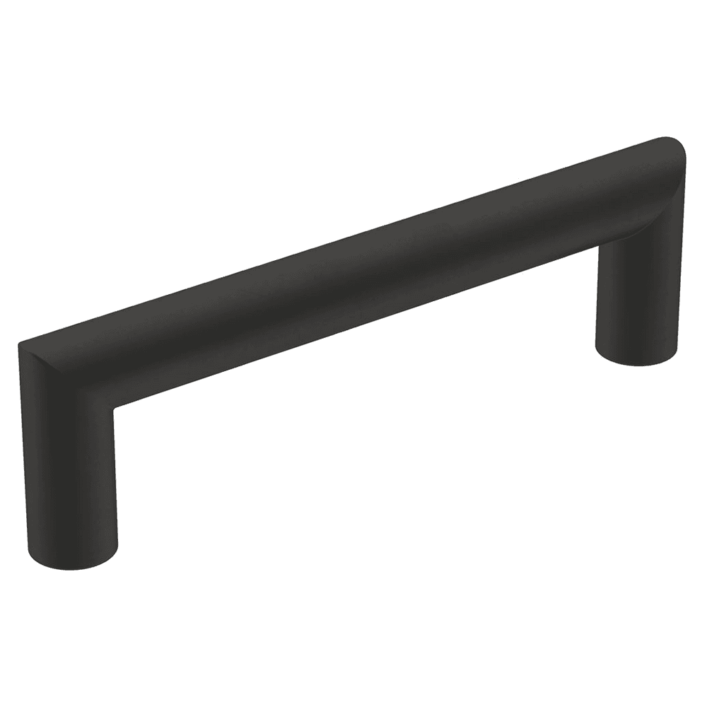 Affordable Amerock Revolve Matte Black Handle Pull, 96mm center-to-center
